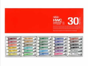 ホルベイン　W407 透明水彩絵具 5ml　30色セット