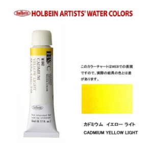 ホルベイン　Holbein　透明水彩2号（5ml) W042 カドミウムイエローライト