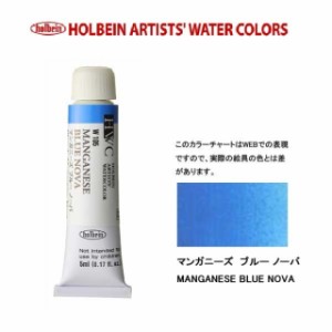 ホルベイン　Holbein　透明水彩2号（5ml) W105 マンガニーズブルーノーバ