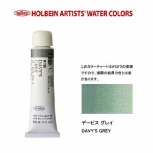 ホルベイン　Holbein　透明水彩2号（5ml) W155 デービスグレイ