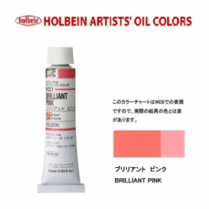 ホルベイン 油絵具　6号(20ml) H021 ブリリアントピンク