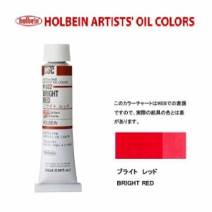 ホルベイン 油絵具　6号(20ml) H022 ブライトレッド