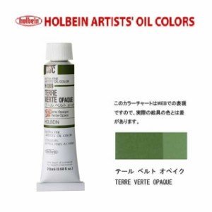 ホルベイン 油絵具　6号(20ml) H089 テール ベルト オペイク