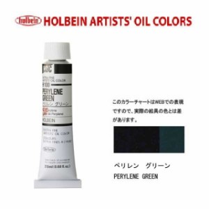 ホルベイン　油絵具 6号(20ml) H100 ペリレン グリーン