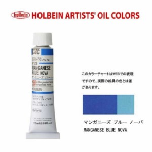 ホルベイン 油絵具6号(20ml) H123 マンガニーズブルーノーバ