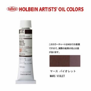 ホルベイン 油絵具6号(20ml) H134 マースバイオレット
