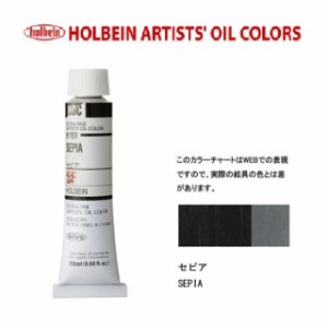 ホルベイン 油絵具6号(20ml) H151 セピア