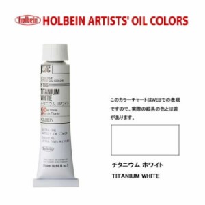 ホルベイン　油絵具 6号(20ml)　H196 チタニウムホワイト