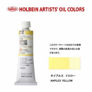 ホルベイン　油絵具 9号 40ml　H230 ネイプルスイエロー