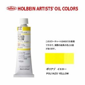 ホルベイン　油絵具 9号(40ml) H266 ポリアゾイエロー