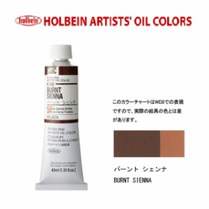 ホルベイン油絵具9号(40ml) H345 バーントシェンナ