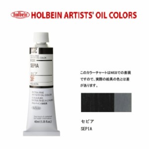 ホルベイン油絵具9号(40ml) H351 セピア