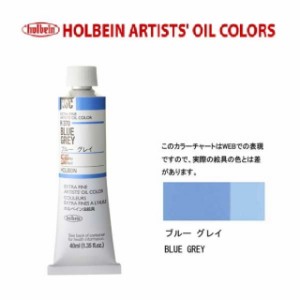 ホルベイン油絵具9号(40ml) H370 ブルーグレイ