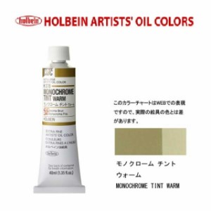 ホルベイン油絵具9号(40ml) H378 モノクロームチントウォーム