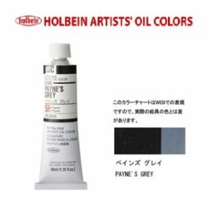 ホルベイン油絵具9号(40ml) H380 ペインズグレイ