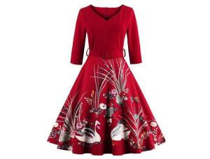 鶴柄 ワンピースの通販 Au Pay マーケット