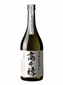 お歳暮 麦焼酎 黒麹高千穂 白ラベル 麦焼酎 720ml 歳暮 ギフト 父の日