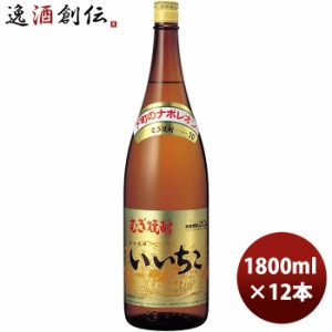 お歳暮 麦焼酎 20度 いいちこ 瓶 1.8L × 1ケース / 6本 1800ml のし・ギフト・サンプル各種対応不可 歳暮 ギフト 父の日