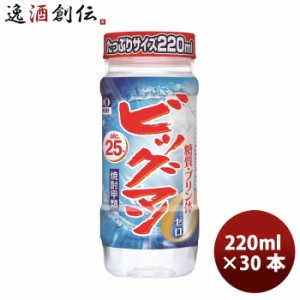 お歳暮 甲類焼酎 25度 合同 ビッグマン カップ  （新） 220ml 30本 1ケース 歳暮 ギフト 父の日