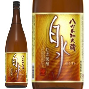 お歳暮 麦焼酎 25度 むぎ 白水 瓶 1800ml×1本 歳暮 ギフト 父の日