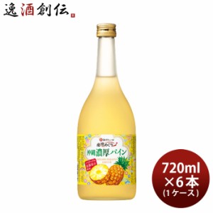 お歳暮 寶 和リキュール 産地めぐり 沖縄濃厚パイン 720ml × 1ケース / 6本 宝 宝酒造 沖縄 リキュール 果実酒 歳暮 ギフト 父の日