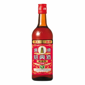 お歳暮 紹興酒 塔牌花彫酒 陳五年 宝酒造 600ml 1本 歳暮 ギフト 父の日