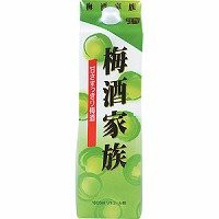 お歳暮 梅酒 梅酒家族 パック アサヒ 1800ml 1本 歳暮 ギフト 父の日