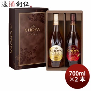 お歳暮 チョーヤ The CHOYA GIFT EDITION 700ml 2本 梅酒 ギフト 歳暮 ギフト 父の日