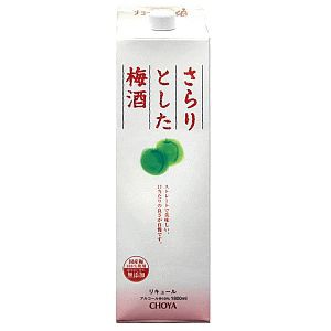 お歳暮 さらりとした梅酒 パック 1.8L 1800ml チョーヤ 歳暮 ギフト 父の日