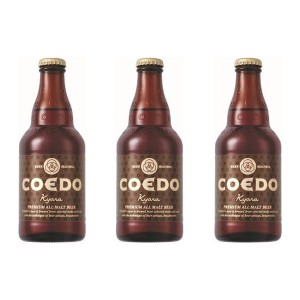 お歳暮 ビール COEDO　コエドビール 埼玉県 川越市 コエドビール 伽羅 瓶 333ml×3本 ギフト 父親 誕生日 プレゼント 歳暮 ギフト 父の日