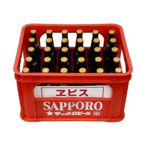 お歳暮 ビール ヱビス 小瓶 サッポロ プラスティックケース入 334ml 30本 1ケース 歳暮 ギフト 父の日