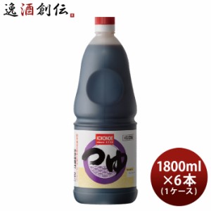 つゆ 濃縮4倍 ペット 1800ml 1.8L × 1ケース / 6本 九重味淋 そば 関東風 九重味醂