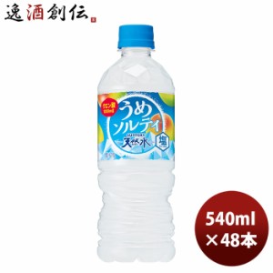 お歳暮 サントリー 天然水 うめソルティ 540ml × 2ケース / 48本 のし・ギフト・サンプル各種対応不可 歳暮 ギフト 父の日