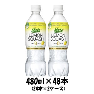 キリン メッツ プラス レモンスカッシュ 480ml 24本 2ケース  のし・ギフト対応不可