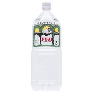 お歳暮 水 富士ミネラルウォーター ペット 2L 6本 1ケース FUJI MINERAL 歳暮 ギフト 父の日