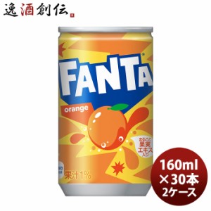 お歳暮 ファンタ オレンジ １６０Ｍ缶（１ケース） 160ml 30本 2ケース のし・ギフト・サンプル各種対応不可 歳暮 ギフト 父の日