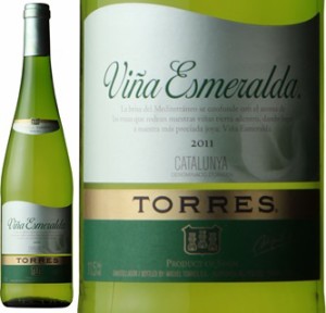 お歳暮 白ワイン スペイン カタルーニャ トーレス ヴィーニャ・エスメラルダ 750ml×1本 wine 歳暮 ギフト 父の日