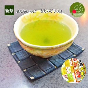 大走り新茶 屋久島 種子島 大走り さえみどり 新茶 60g  500本限定 複数購入で 詰め合わせ お中元 ギフトもＯＫ！ 僅かな生産量なので、