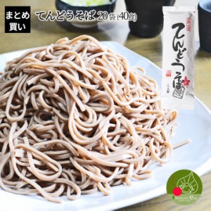 山形 乾麺 てんどうそば 20袋40食入 山形県産 御歳暮 年越し蕎麦 ギフト 蕎麦 そば街道 山形 土産 お取り寄せ 送料無料 お中元 お年賀 麺