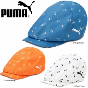 PUMA 866636 プーマゴルフ 3D ロゴ AOP ハンティング キャップ 日本正規品