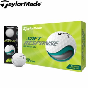 2022年モデル テーラーメイド ソフト レスポンス ボール Taylormade SOFT RESPONSE 1ダース12球入り