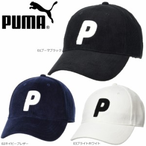PUMA 024632 プーマ ゴルフ ウィメンズ ゴルフ カーブ P コーデュロイ キャップ 日本正規品