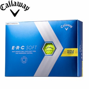 キャロウェイ ERC SOFT トリプル トラック ボール イエロー 2023 1ダース 日本正規品 Callaway E・R・C SOFT TRIPLE TRACK