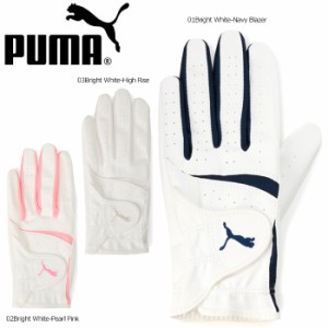 PUMA プーマ 041892  ゴルフ ウィメンズ W フュージョン グリップ グローブ 2 両手用 日本正規品 手袋 GOLF