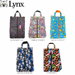 Lynx リンクス キャラクター シューズバッグ(ミッキー/マーベル/サンリオ/ドラえもん/トムとジェリー) ゴルフ キャラクター グッズ