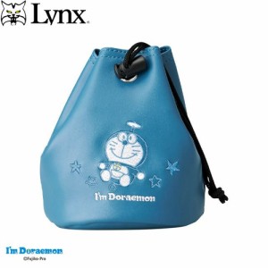 Lynx リンクス 巾着ポーチ アイムドラえもん フライングファン ゴルフ キャラクター グッズ ボールポーチ