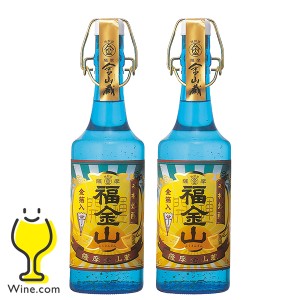 芋焼酎 スマプレ会員 送料無料 金山蔵 福金山 25度 金箔入り 720ml×2本(002) ?M田酒造