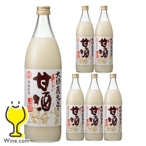 スマプレ会員 送料無料 あまざけ 大関 おいしい甘酒 940g瓶×1ケース/6本(006)