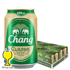 タイ ビール スマプレ会員 送料無料 チャーンビール クラシック 330ml缶×1ケース/24本(024)『SYB』 輸入ビール