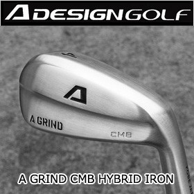 地クラブ系ヘッド A DESIGN GOLF A GRIND CMB HYBRID IRON ユーティリティ HEAD Aグラインド